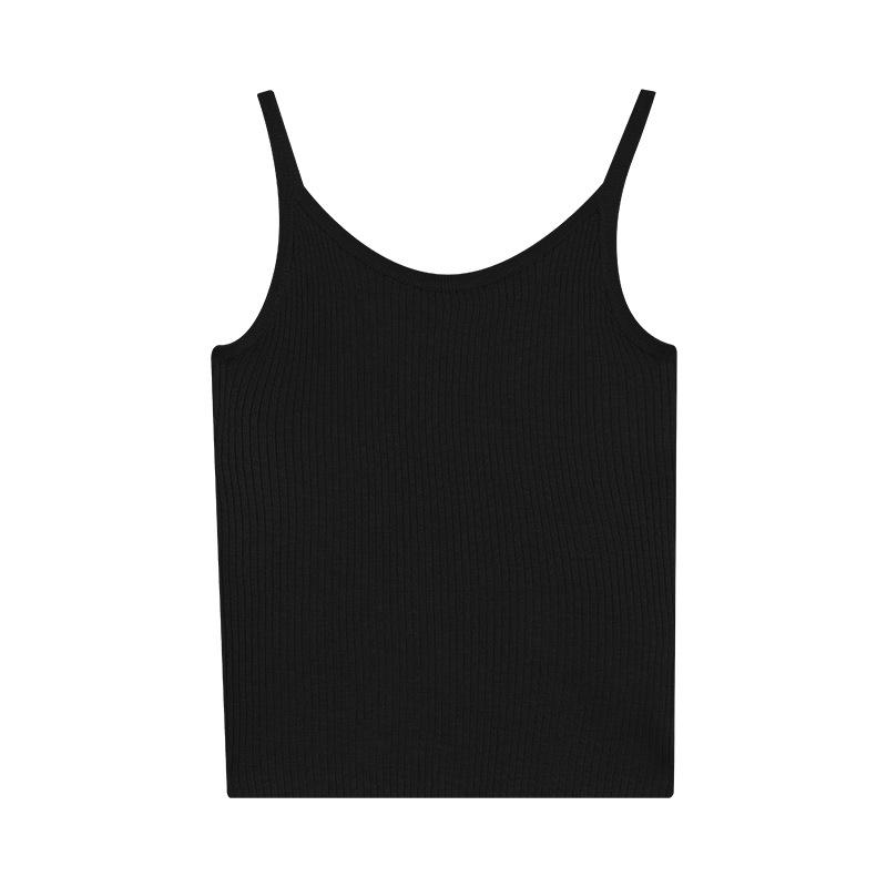 

Женский трикотажный жилет Clean Space, приятный к коже - 2025 Тринадцать линий, корейский стиль, универсальная майка One Size