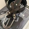 Pu Leather Cross Waist Belt Vintage Dress Jeans Belt Retro Women's Belt  Spicy Girls