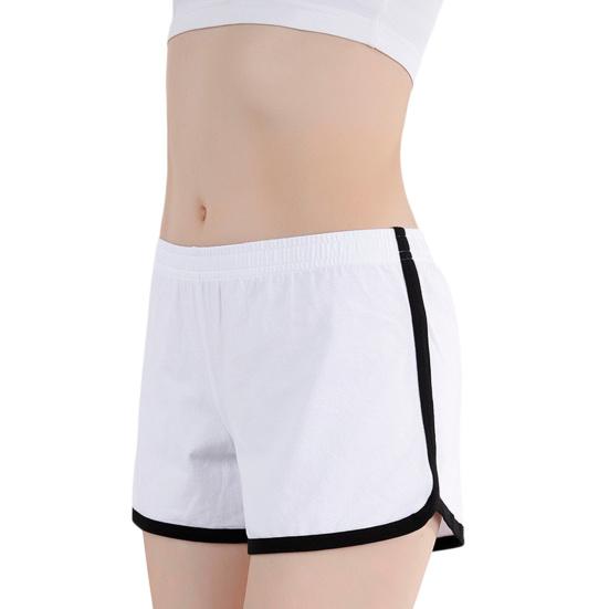 Women Cotton Underwear Breathable Loose Casual Fitness Shorts Elastic Middle Waist Sports Workout Boxer Shorts Underpants