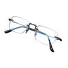 Rimless Pure Titanium Glasses Frame with Blue Light Blocking for Men & Women, Model CH5800