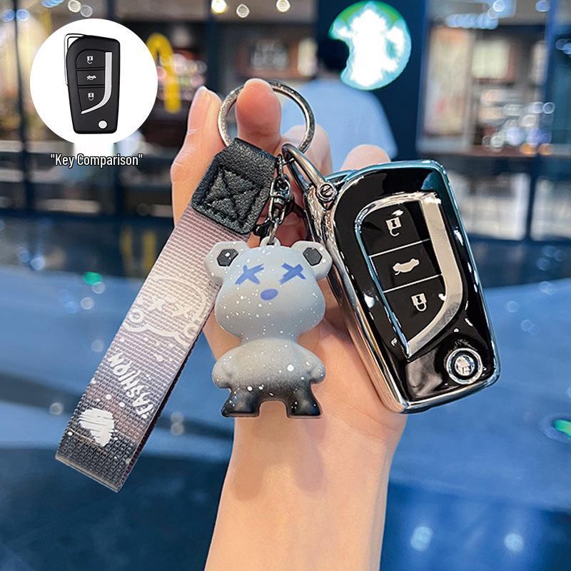 Compatible Key Covers for Toyota Corolla, Levin, Reiz, RAV4, Highlander, Wildlander.