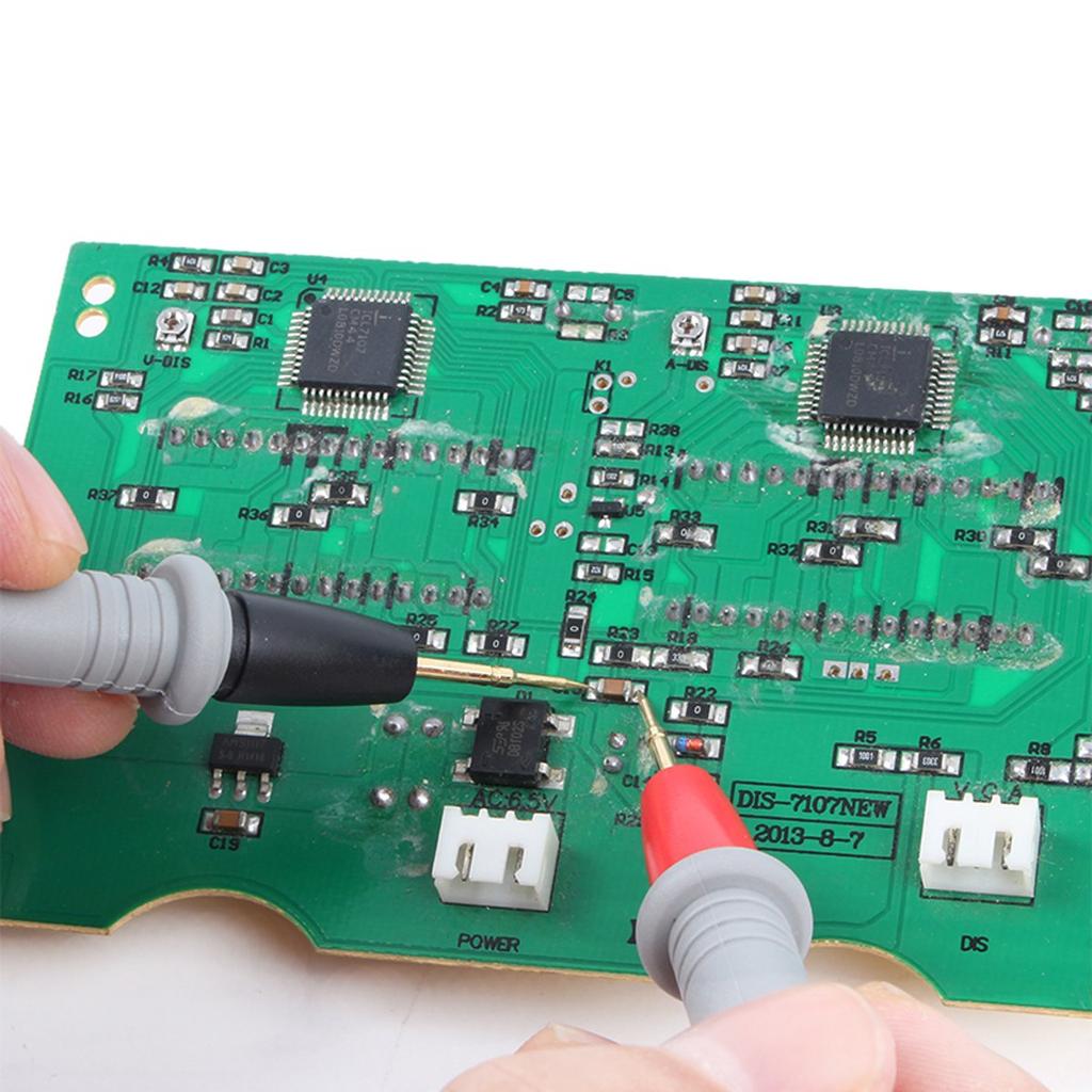 1000V 20A Multimeter Test Leads Kit with Alligator Clips and Plunger Test Wire, Silicone Material Hooks Test Probes