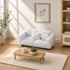 Miniature Couch Tiny Miniature Realistic Couch for 2-Seater Couch Furniture Mini Loveseat