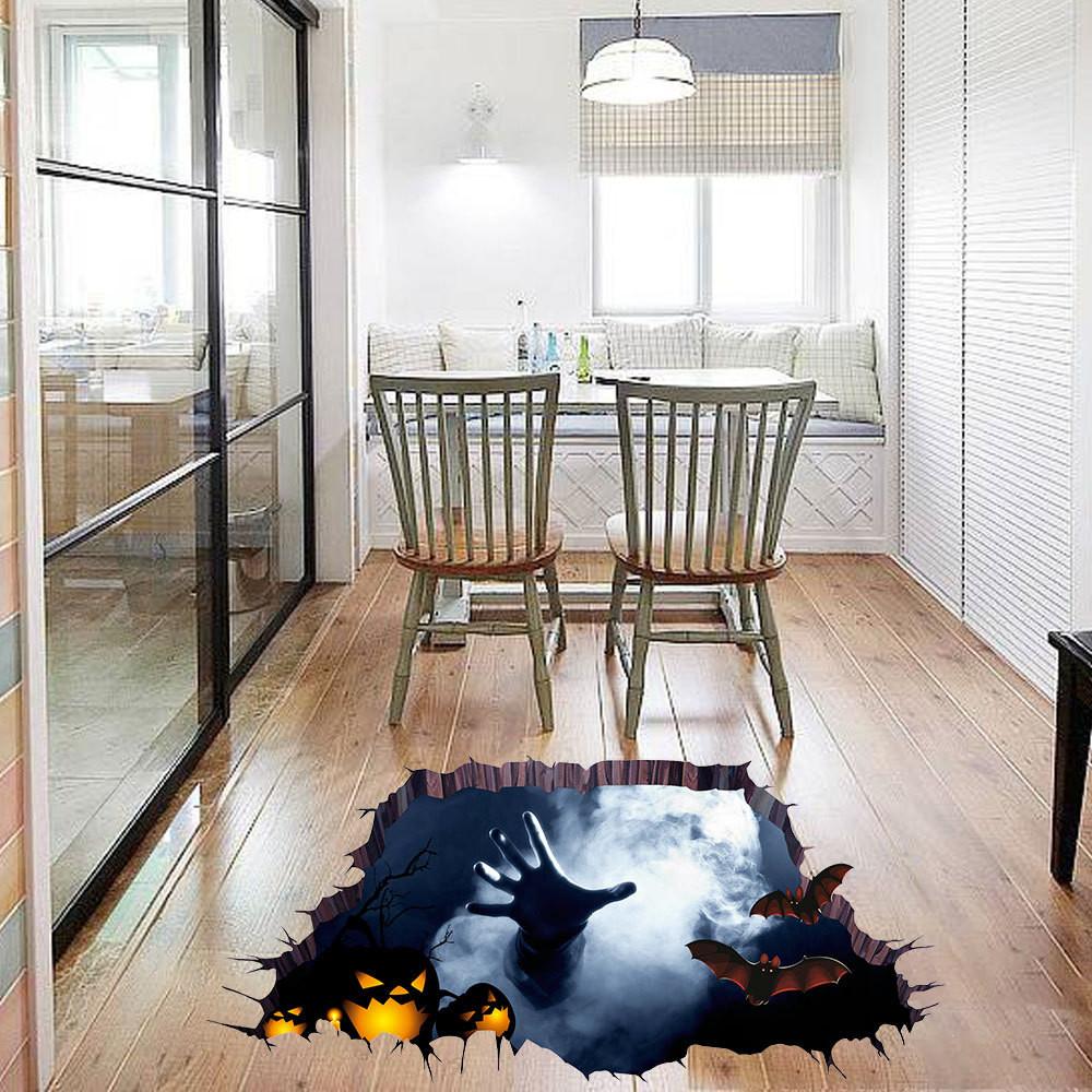 Horror Claw Halloween Sticker Scary Wall Decal Selfadhesive Pvc Decor Halloween