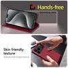 For iPhone 17 Pro Wallet Case Magnetic Closure PU Leather Phone Cover