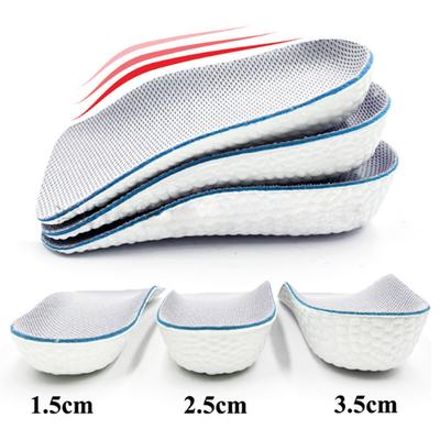 Höhe erhöhen Einlegesohlen für Männer Frauen Schuhe Flache Füße Arch Support Orthopädische Einlegesohlen Turnschuhe Ferse Lift Memory Foam Schuh Pads