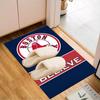 Boston Sox Hockey Floor Mat for Living Room, Game Rooms, Office, Bedroom, Office Floor Mat Playful Design, Christmas Fan Gifts