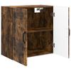Wall Mounted Cabinet Smoked Oak Finish 59 x 31 x 60 cm Engineered Wood