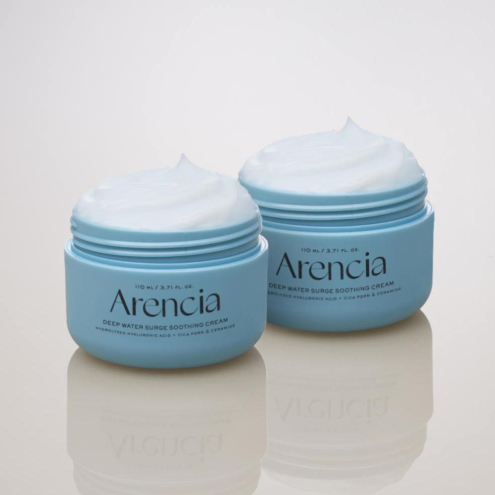 Arencia PDRN Deep Water Surge Soothing Cream 110ml Duo Pack 2EA