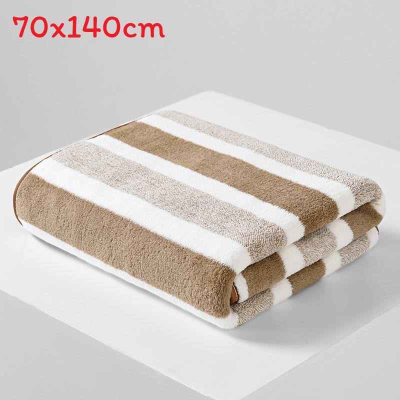 Bath Towel Wrap Coral Fleece Thick Large Absorbent Home Use For Face And Body
