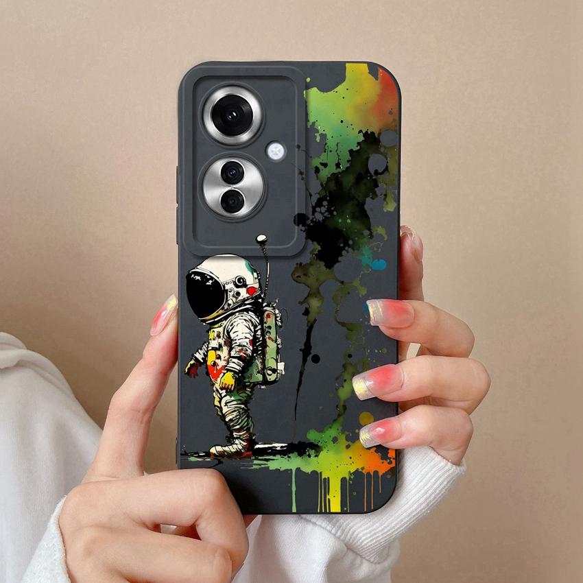 Sacs pour téléphone pour Oppo F25 Pro F23 Realme C20 C25 C30 C31 C33 C35 Narzo N53 N63 Motif Arbre de Coco de Plage Étui de Protection en Silicone Liquide pour Coque Oppo