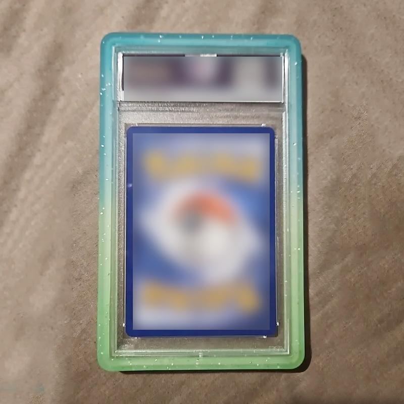 Non-Toxic Gradient Silicone Bumper Case Guard Protector Display Sleeves Skin Tpu For Psa 35Pt Graded Card Slab Sports Game Storage Holder