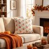 Soft Halloween Ghost Throw Pillow Covers Wear Resistant Lumbar Pillow Cover Sofa