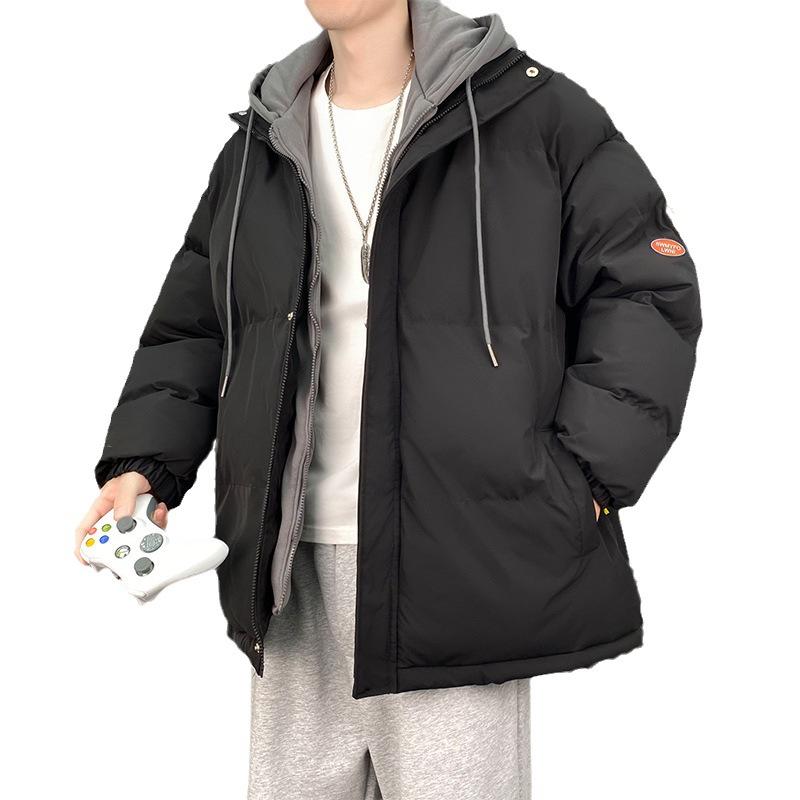 New Thickened Cotton-padded Casual Versatile Korean Version Trendy Brand Down Cotton-padded Jacket Warm Jacket
