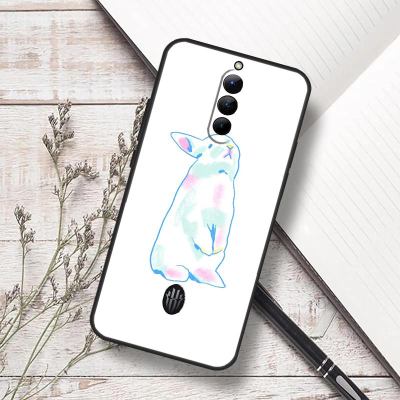 Bunny Rabbits Case For ZTE Nubia Red Magic 11 10 9 8 8S 9S 10S Pro Plus 6 7 6S 7S Pro 5G 6R 10 Air Funda