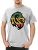 Reggae Lion G Herren T-Shirt Rasta Rastafari Jah Irie Zion Reggae Babylon Haile