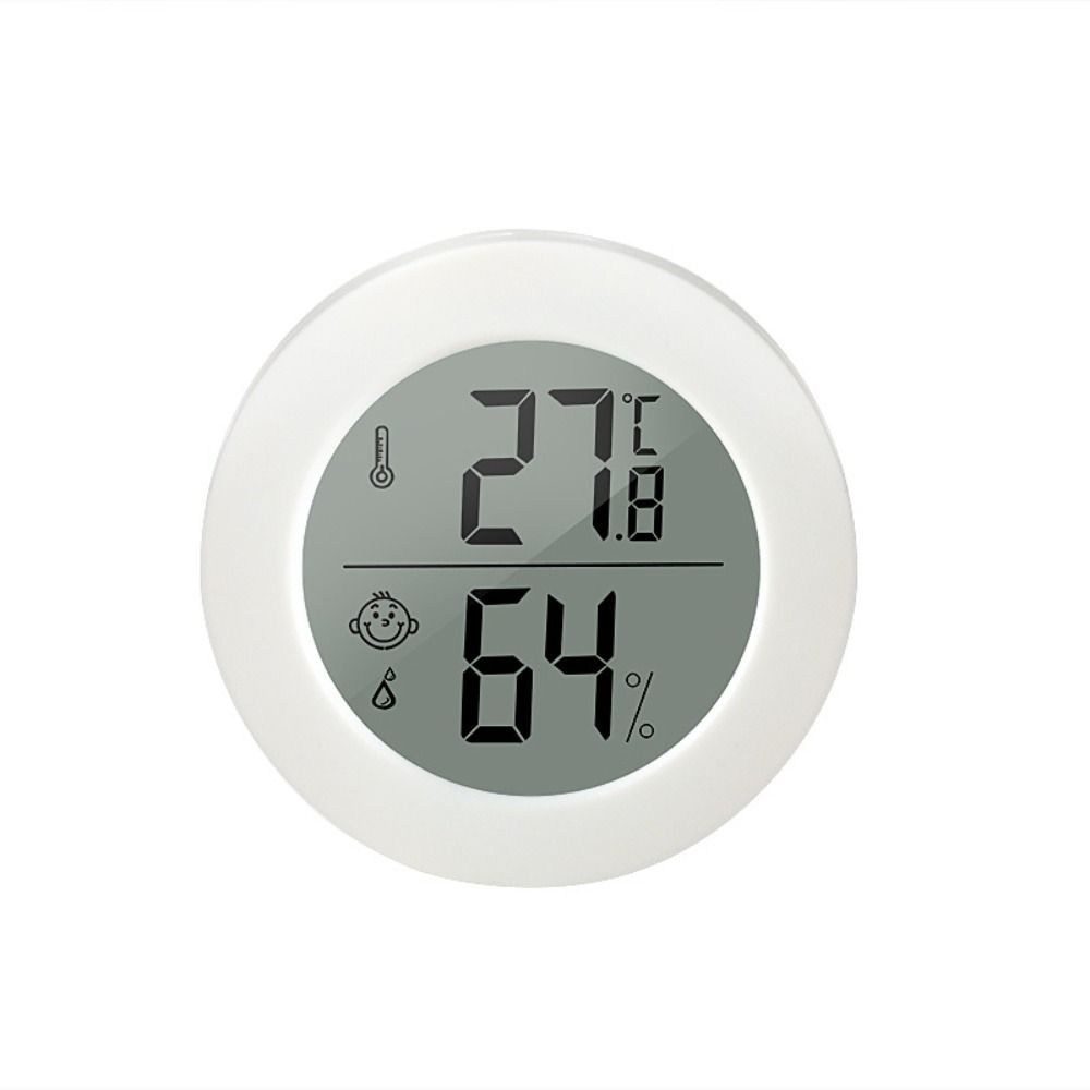 Portable LCD Digital Thermometer High Accuracy Baby Room Hygrometer Mini Household Thermo-Hygrometer