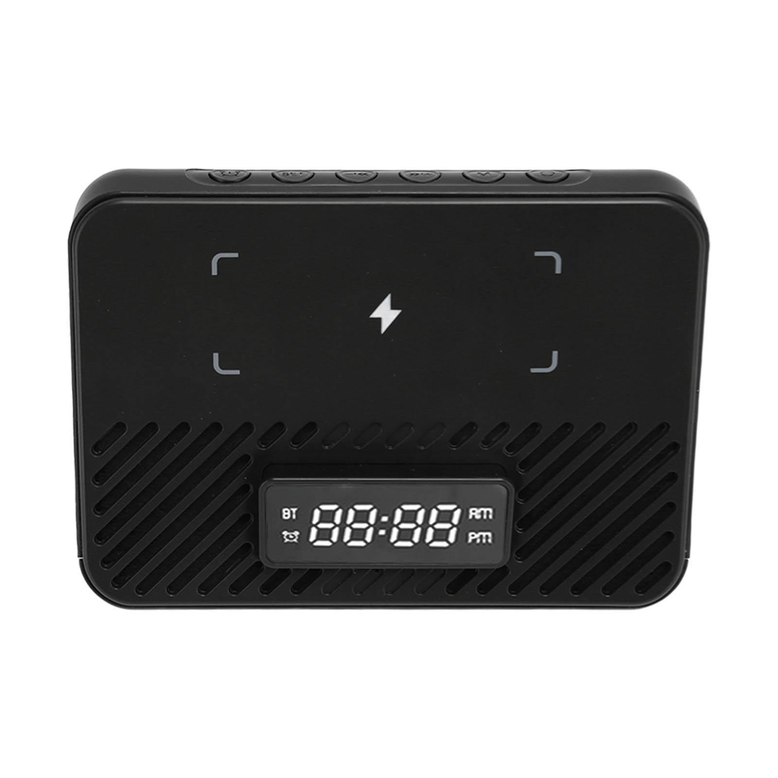 Wireless Charging Station 15W 3 in 1 Wireless Phone with Speaker Digital Alarm Clock