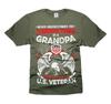 Opa T-Shirt für Männer - US-Veteranen-Shirt - Patriotisches Geschenk für Großväter, die Veteranen sind, Unisex T-Shirt
