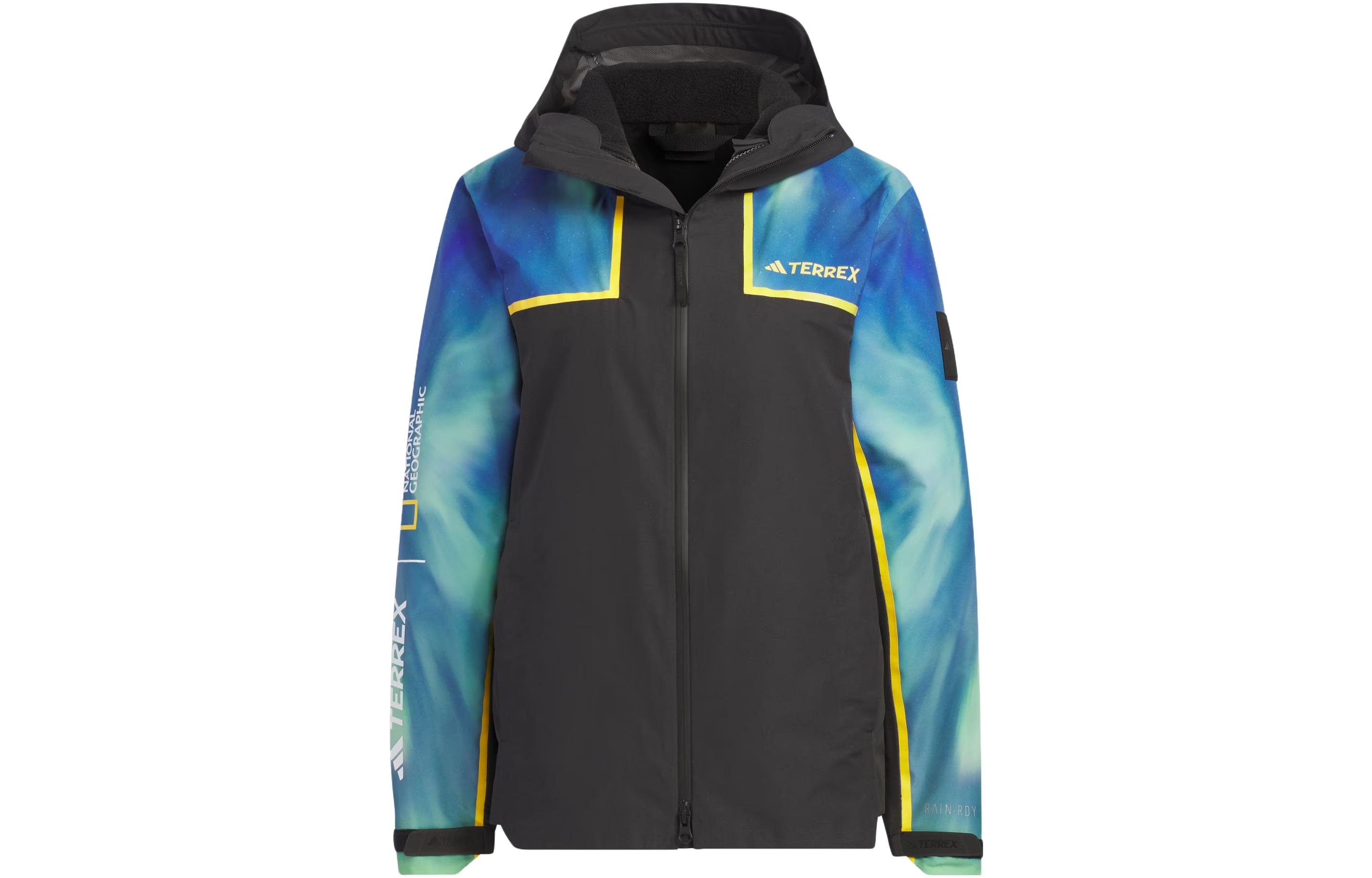 Adidas Waterproof Windbreaker Jacket Women s Black IL8983 M