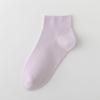 Summer Lightweight Women's Short Cotton Socks - Children's Solid-colored Short Tube Socks, Boneless, Breathable