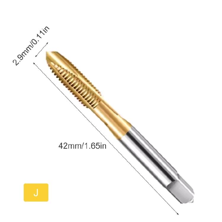 Machine Taps With Integrated Drilling And Threading Functions For High Speed Stainless Steel Reduced Friction And Wear