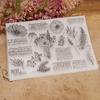 Background Silicone Stamps for Card Making, Embossing, Scrapbooking Embellishments, Clear Stamping Tool