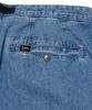 LEE Men Webbing Belt Linen Denim Pants Indigo Light