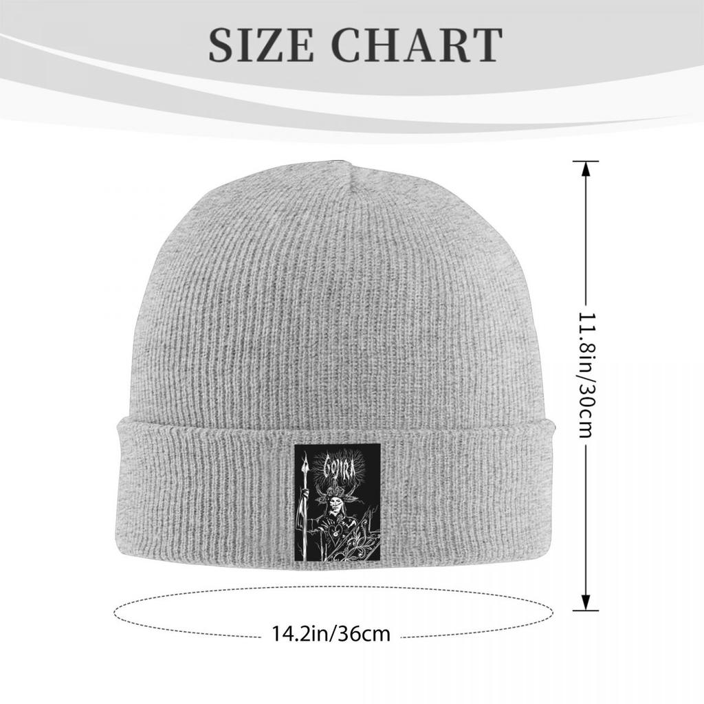 Rock Metal Band Cojira Warm Knitted Cap Winter Knit Bonnet Hat Skullies Beanies Hip Hop Caps for Unisex