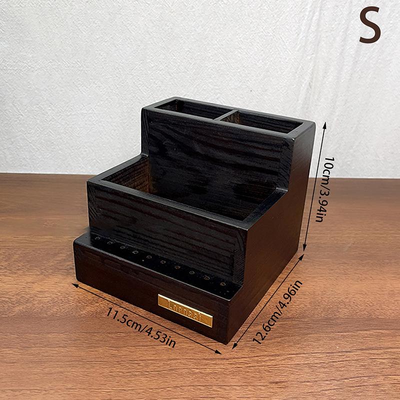 

Деревянный держатель для сверл для ногтей, 10 отверстий, держатель для дрели, ящик для хранения, органайзер для шлифовки и полировки ногтей S