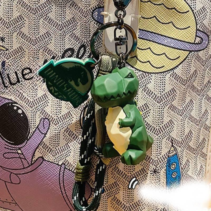Dolls Toys Dinosaur Cut Surface Design Keychains Backpack Decorate Pendants