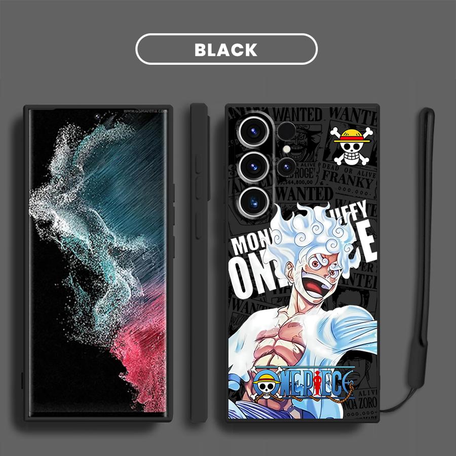 

One Piece Funny Phone Cover Case for Samsung Galaxy S25 S25Edge S23 S24 Ultra S20 FE S22 S21 Plus Note 20 10 Ultra Galaxy S25+