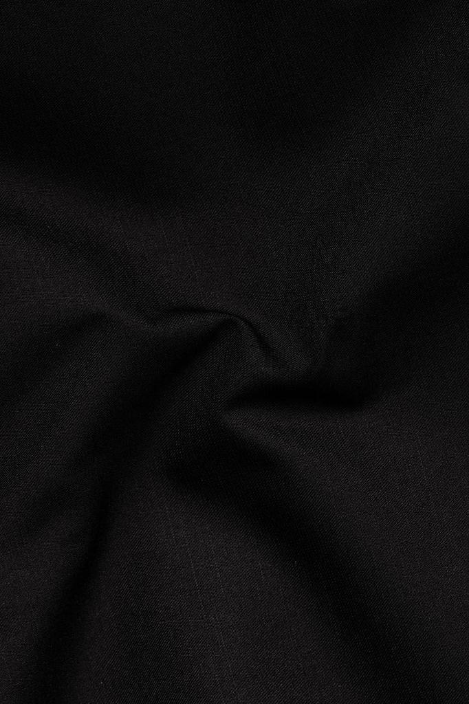 Jade Black Stretchable Subtle Sheen Performance Blazer