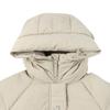 Adidas Sportswear Comfortable Casual Hooded Down Jacket Women Jackets Gray JM4617