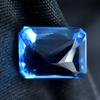 Natural Sapphire CERTIFIED Emerald Cut 12.03 Carat Blue Sapphire Loose Gemstone AR-620