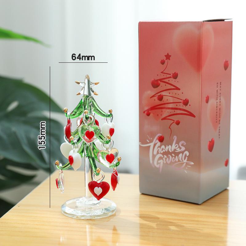 

Креативное мини-стеклянное украшение в виде Деда Мороза для рождественской елки