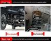 2-Inch Lift Flange Spacer for Great Wall Cannon Off-Road Pickup: Front & Rear Modification