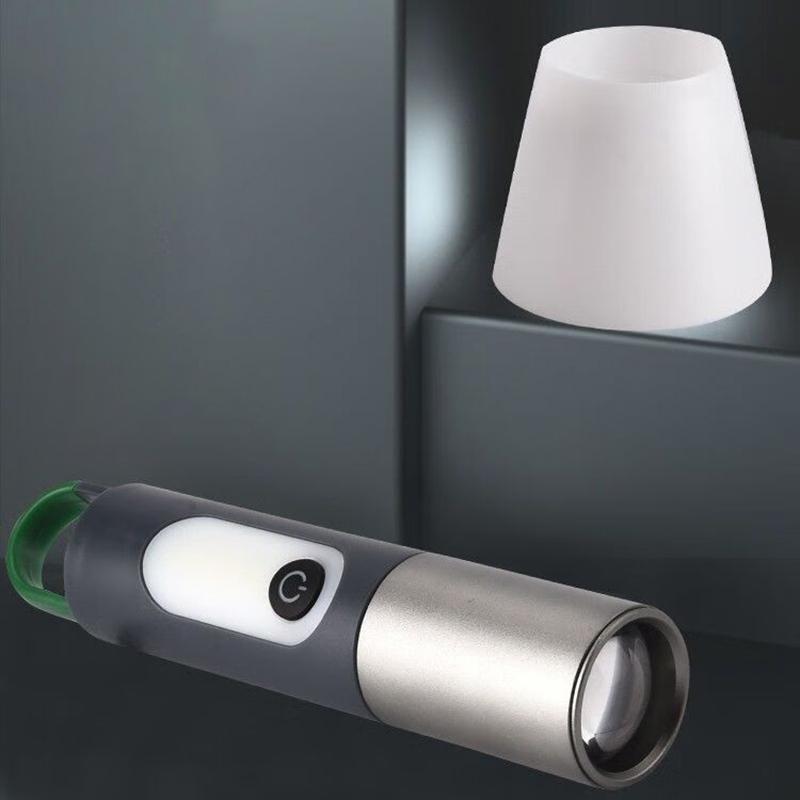 Zoomable Led Flashlight Powerful Rechargeable Tactical Flashlight Outdoor Tent Lantern Floodlight Torch For Camping Fishing Hunt