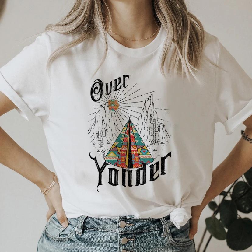 Retro Car Print Shirt 90s Cute Tees Ladies Women Short Sleeve Summer Clothes Tops Female Fashion Cartoon Tshirts Graphic TShirt