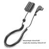 Flexible Dummy Battery Adapter D-TAP to NP-W235 Battery Power Adapter Spring Cable for X-T4 XT4 Camera Accessories