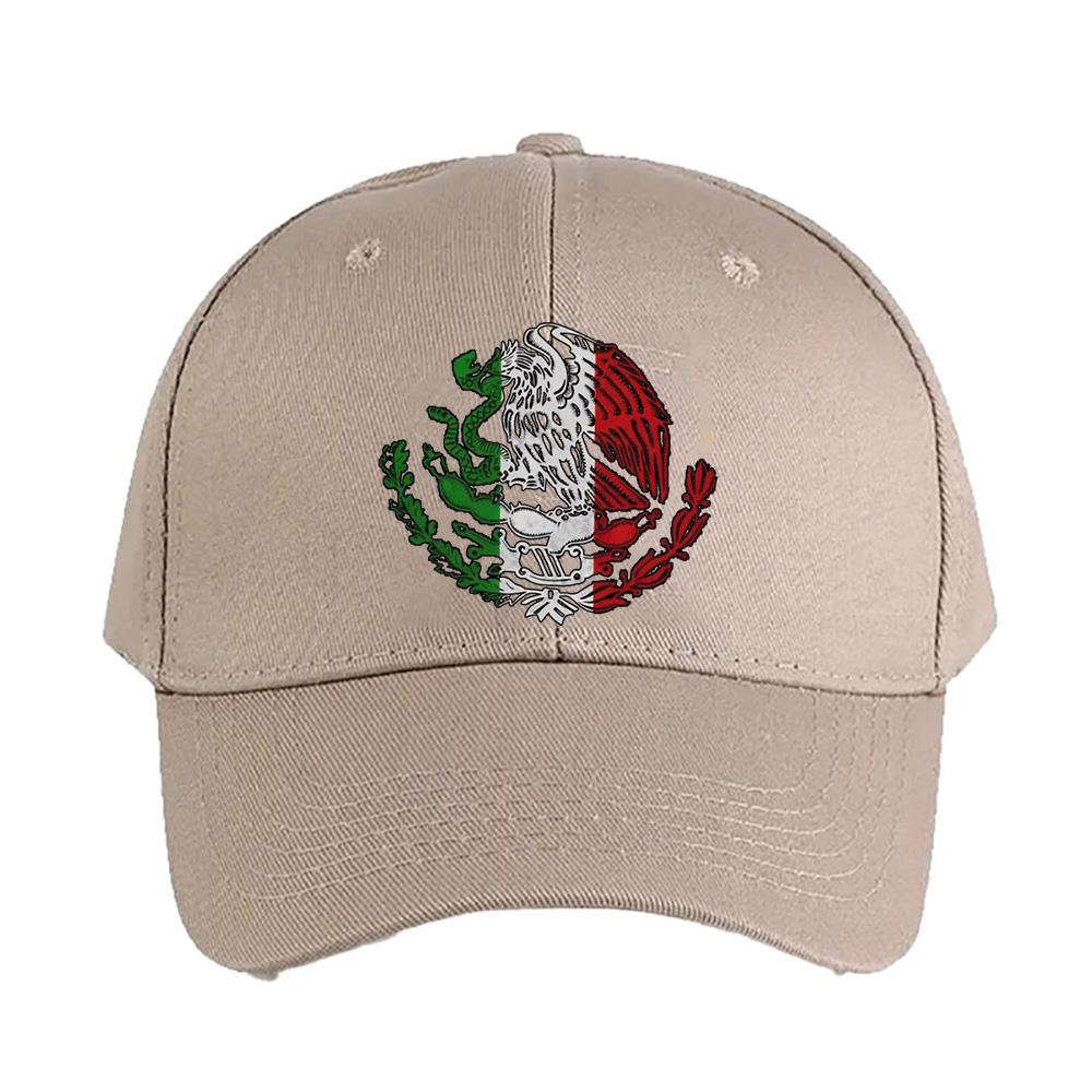 Mexico Mexican Flag Eagle Playera Con el Aguila De Mexico cap Summer Woman Man Adult Hat Casual Adjustable Printed Baseball Caps