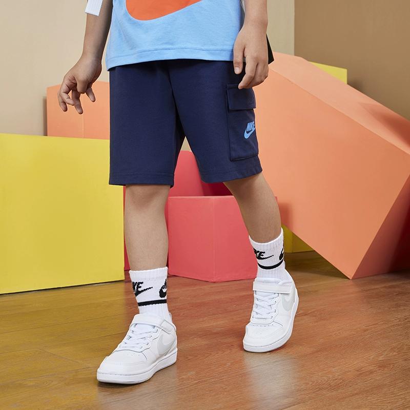 New Nike Court Borough Low 2 White Aura PS BQ5451-118