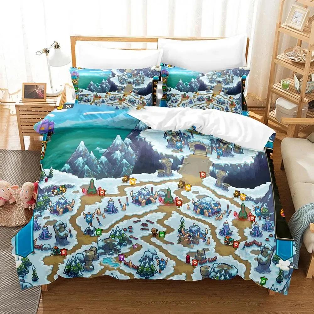 New Kingdom for Adults Boys Single Double Queen King Size Bed Cover Anime Bed ding Set Quilt Cover Pillowcase