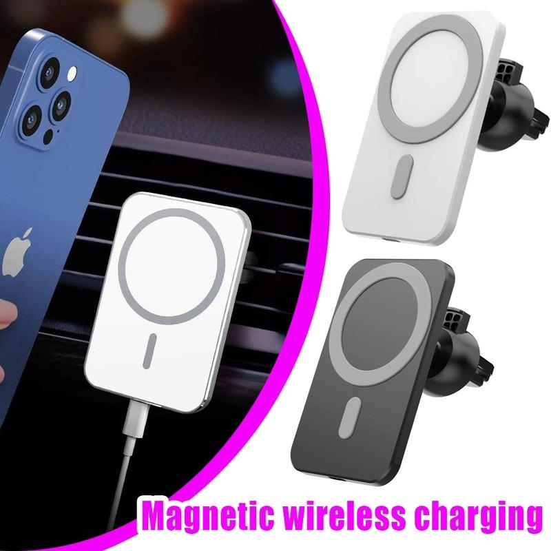 15W Wireless Fast Car Charger 360° Rotation Fast Charging Super Explosion-Proof Universal Car Mount Magnetic Wireless Charger