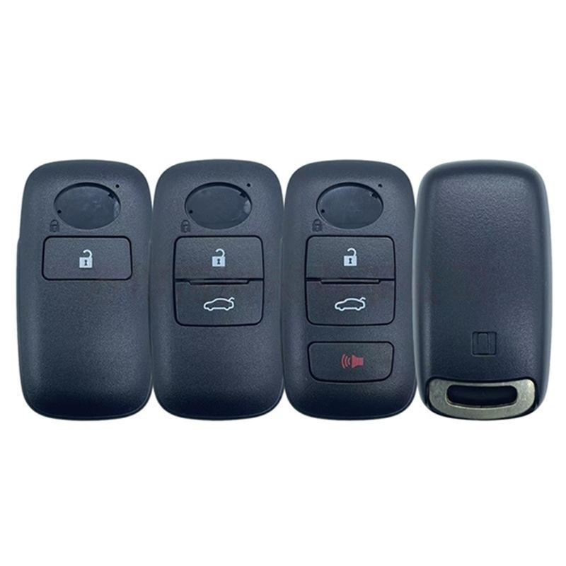 Replacement Key Fob With 2/3/4 Buttons 4A Chip And Black Plastic Shell Design 89994-BZ050 89994-BZ041 89994-BZ170