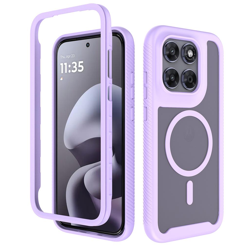 G87 G77 G67 G17 G06 G56 G86 Power 5G Ładowanie Bezprzewodowe Magnetyczne Tylna Klapka do Motorola Moto G86 Power G15 G35 G55 G 77 Zderzak Capa