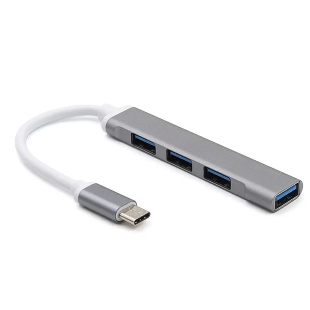 4 Port USB 3.0 Hub OTG USB&Type-c Adapter Type C Splitter for PC Computer Accessories Phone