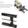 Brake Booster Adjustment Tool Aluminum Alloy Brake Master Cylinder Push Rod with Adjustable Pin
