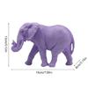 Resin Elephant Sculpture Luck and Wealth Symbol For Desk and Cabinet Decors