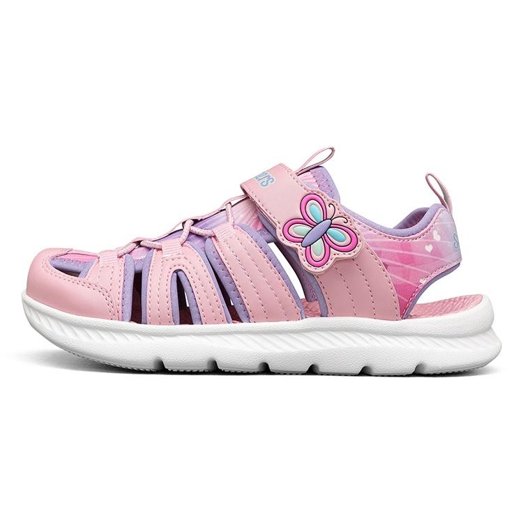 (GS) Skechers C-Flex Sandal Dazzling Explorer Pink Kids 302721L-PKMT EU 32